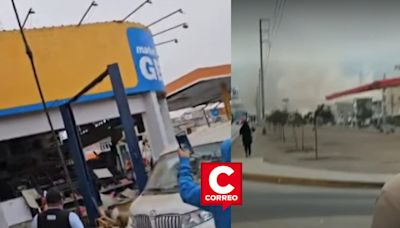 Villa María del Triunfo: Reportan deflagración en grifo de la avenida Lima