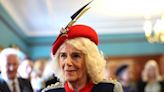 Queen Camilla meets regiment - where her father served in World War Two - for first time as Colonel-in-Chief