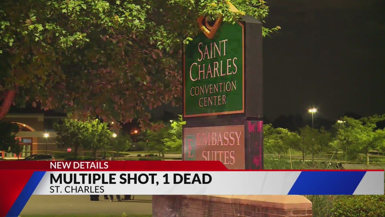 One person dead, two others injured after St. Charles Convention Center shooting