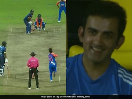 Gautam Gambhir's Reaction Bowls Over Internet As Rinku Singh Delivers Game-Changing Over. Watch | Cricket News