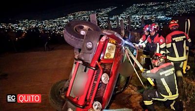 Una persona quedó atrapada en siniestro de tránsito este miércoles 10 de junio, en Quito