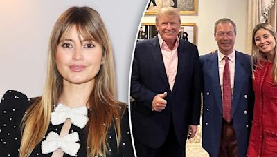Holly Valance hosts an elite Trump fundraiser