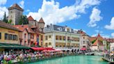 This French Town is Known as the ‘Venice of the Alps’ With Canals, Gourmet Restaurants, and a Medieval Château