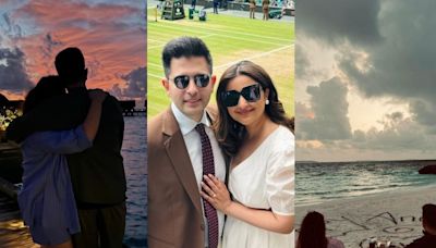 Parineeti Chopra And Raghav Chadha Celebrate First Wedding Anniversary With Beach Walk And Cycling; See Here - News18