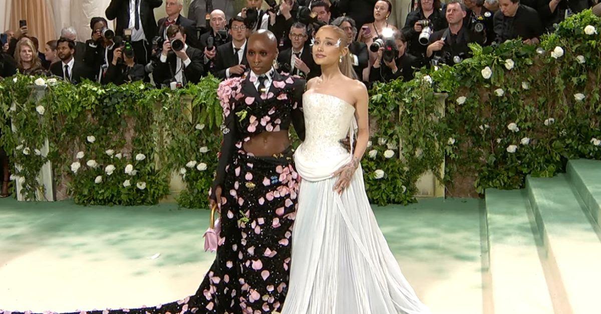 Ariana Grande Attends 2024 Met Gala Without Boyfriend Ethan Slater in Singer's First Appearance at the Event Since 2018