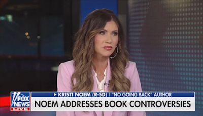Jesse Watters gives Kristi Noem a friendly interview to respond to criticism that “you shot your dog and wrote a book about it”