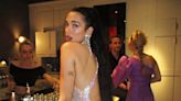 Dua Lipa Flashes Her Thong in Completely Backless Dress on New Year's Eve