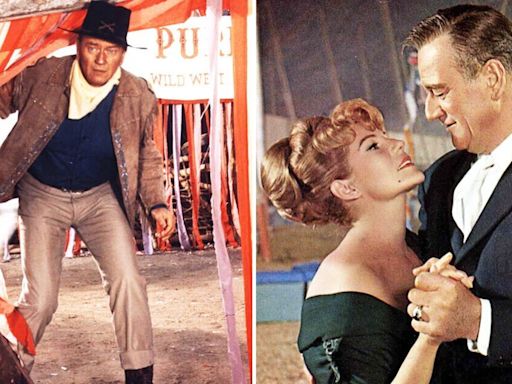 John Wayne almost died with seconds to spare in movie set catastrophe