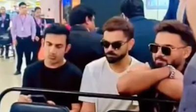 WATCH: Virat Kohli, Gautam Gambhir, Rishabh Pant Enjoy Golf cart ride at Kanpur airport