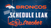 Denver Broncos schedule leaks