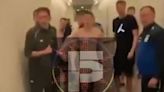 Russian and Ukrainian football teams brawl after checking into same hotel