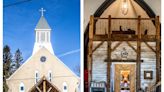 A couple transformed a 135-year-old church in Canada into a three-bedroom dream home with a loft