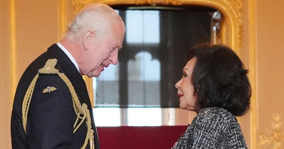 Shirley Bassey looks ageless as star breaks royal protocol with Charles in error