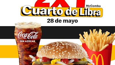 La Nación / McDonald’s celebra el Día Internacional de la Hamburguesa con un 2x1