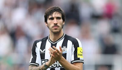 Newcastle midfielder Sandro Tonali handed two-month suspended ban for breaching FA betting rules