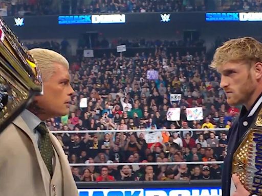 WWE SmackDown results, recap, grades: Cody Rhodes, Logan Paul set for showdown at King and Queen of the Ring