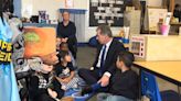 Governor Cooper visits Wilson County elementary school, talks safety measures