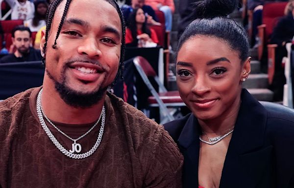 Simone Biles’s Husband Shows Off Massive Chest Tattoo in Candid New Photos