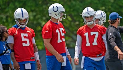 Colts Anthony Richardson Has 'Invaluable' Mentor in Backup QB