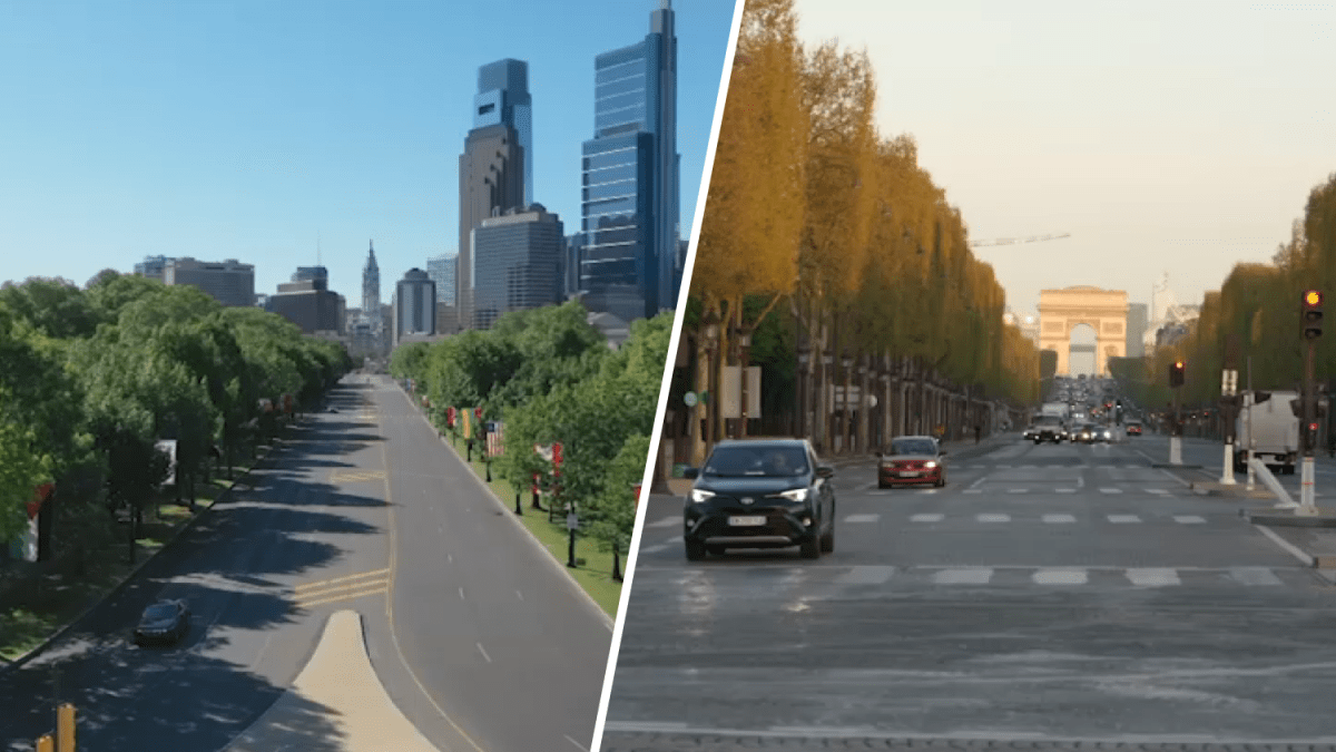 The history of the Benjamin Franklin Parkway and its French origin