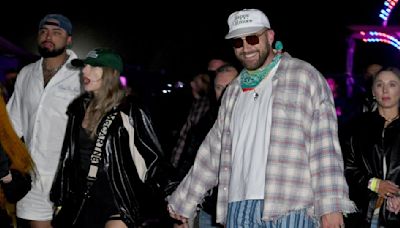 Watch: Travis Kelce Getting Everyone A Round After GF Taylor Swift’s Shoutout For Him In Karma Song During Eras Tour...