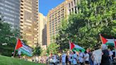 Pro-Palestinian group marches in downtown Dallas, protests Israel’s Rafah crossing seizure