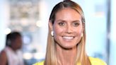 Heidi Klum's Booty Is Next-Level Toned In A Sheer Bodysuit And Thong Bikini