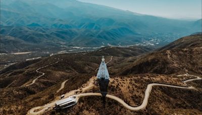 Catamarca: construyeron una virgen más alta que el Cristo Redentor de Río de Janeiro