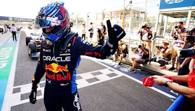 Miami Grand Prix: Defending champ Verstappen takes the pole, has a need for speed