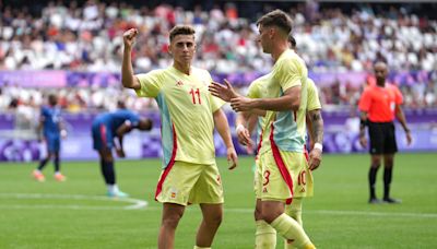 Watch: Barcelona star scores for Spain at Olympic games