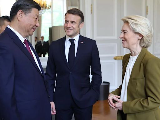 Von der Leyen pide a Xi resolver exceso de producción industrial: "No dudaremos en tomar decisiones difíciles"