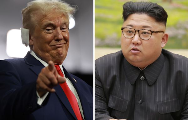 Trump says Kim Jong Un wants him to win election