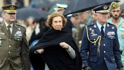 Sofía de Grecia en Málaga, por la Semana Santa