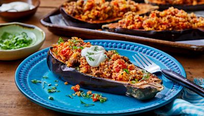 Stuffed Eggplant Is a Wildly Delicious 45-Minute Dinner