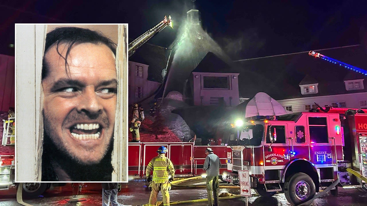 Oregon hotel featured in Jack Nicholson's 'The Shining' catches fire