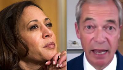 Nigel Farage Claims Democrats Will Not Remove Kamala Harris Because She's A 'Black African Woman'