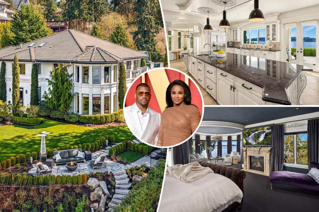 Ciara and Russell Wilson sell lakefront Washington estate for $31M: See inside the 11,100-square-foot home