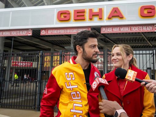 That guy in the car next to you might be star of Hallmark’s new Chiefs Christmas movie