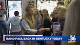 Sen. Rand Paul in Kentucky for a tour to discuss issues and his work for Kentucky in D.C. - ABC 36 News