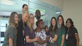 Tiny baby reunited with team of doctors who saved his life at Winnie Palmer