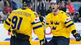 Grundstrom’s double powers Sweden past Canada 4-2 to win bronze at hockey worlds