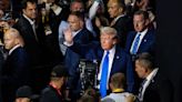 Trump llega a la Convención a tiempo para escuchar a sus antiguos rivales Haley y DeSantis