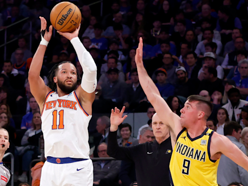 Knicks vs. Pacers: Jalen Brunson joins Michael Jordan, Bernard King, Jerry West in historic postseason club