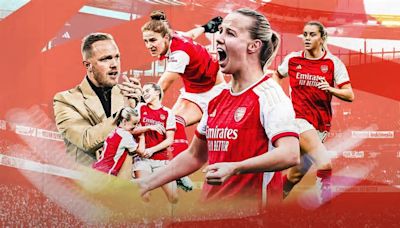 Arsenal's fearsome forward line of Alessia Russo, Beth Mead and Vivianne Miedema can send a WSL warning ahead of next season by damaging Man City's title dreams