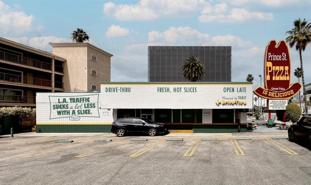 Historic Hollywood Arby’s Will Become A Prince Street Pizza Drive-Thru