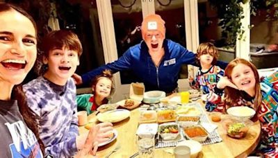 Virgin Radio DJ Chris Evans stuns fans as 'little' son is all grown-up in rare family snap