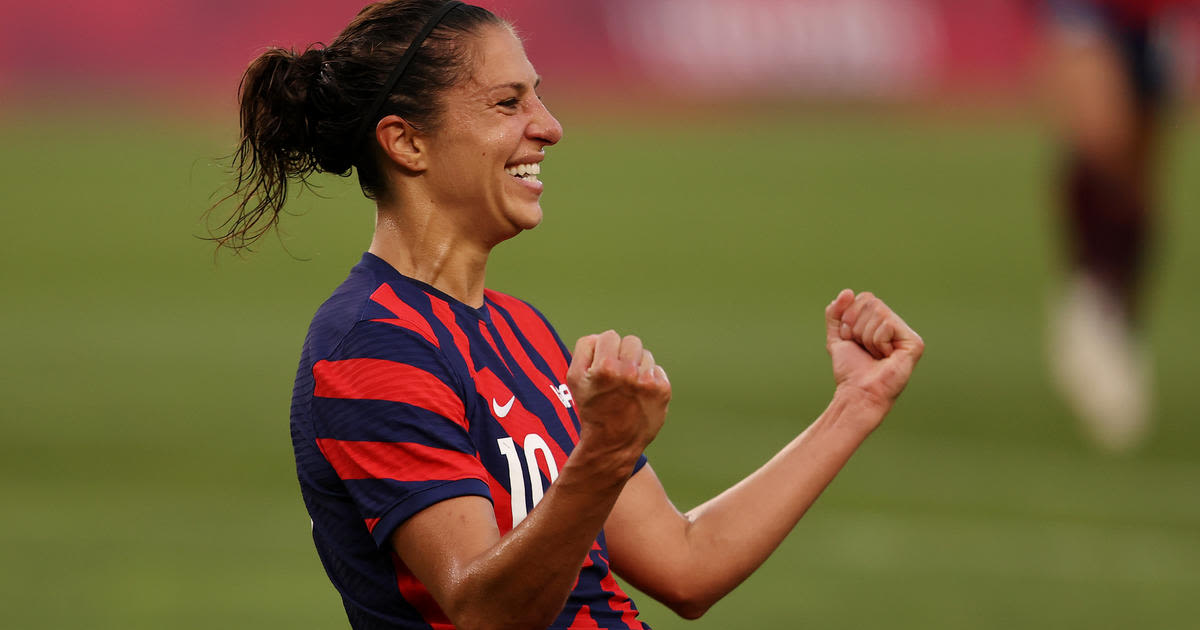 Retired USWNT forward Carli Lloyd announces pregnancy after IVF journey