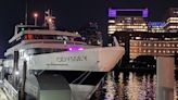 You can dine with Boston's skyline as your setting on a harbor cruise