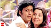 When Shah Rukh Khan claimed Farah Khan treated him 'as badly as a spot boy' | Hindi Movie News - Times of India