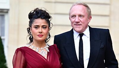 Salma Hayek y Francois-Henri Pinault, invitados de lujo de los Macron en el Elíseo